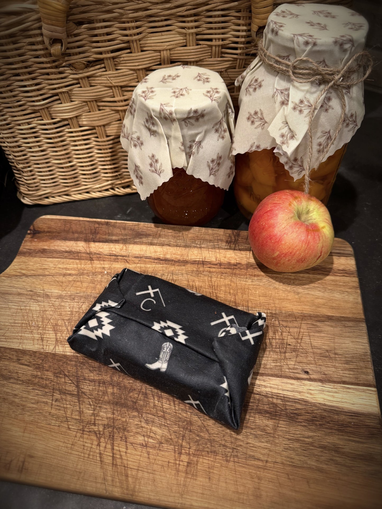 Organic Beeswax Wraps - Set of 4