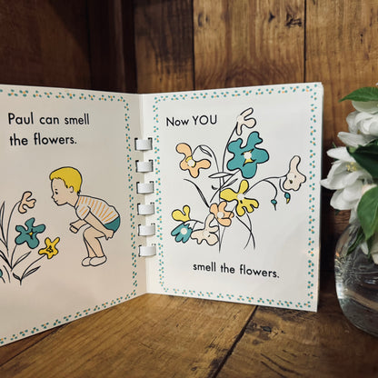 Book - Vintage 1968 Pat The Bunny Book Interactive
