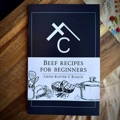 Beef Recipes for Beginners Cookbook Booklet