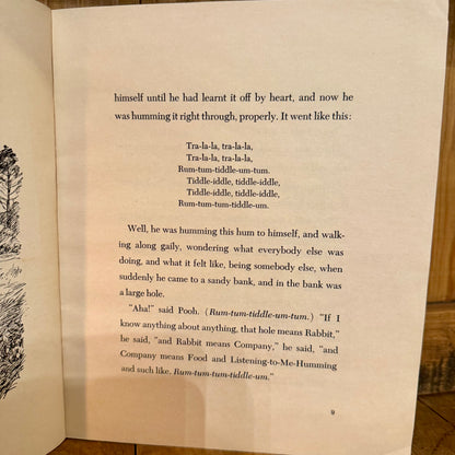 Book - Vintage 1966 Three Stories from Winnie the Pooh